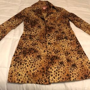 Bandolino leopard coat
